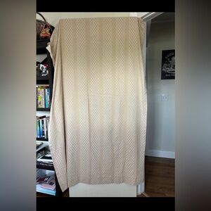 Two 80 inch curtains.